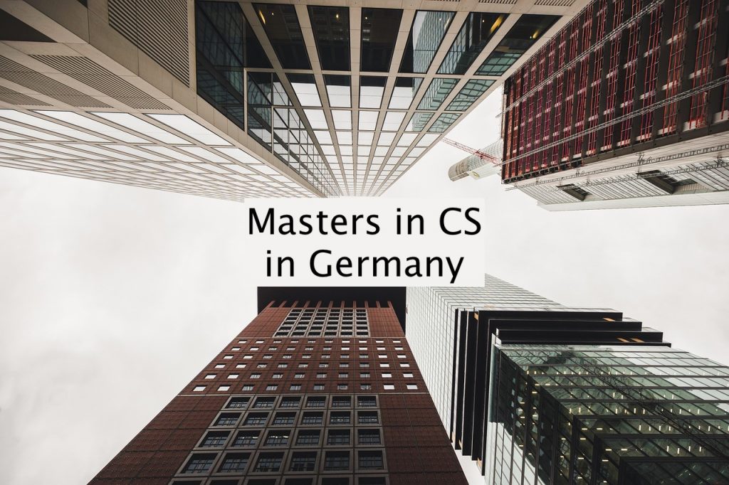 Masters in Computer science in Germany